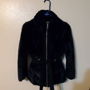 Girls faux fur coat